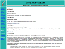 Tablet Screenshot of lammetalbahn.de